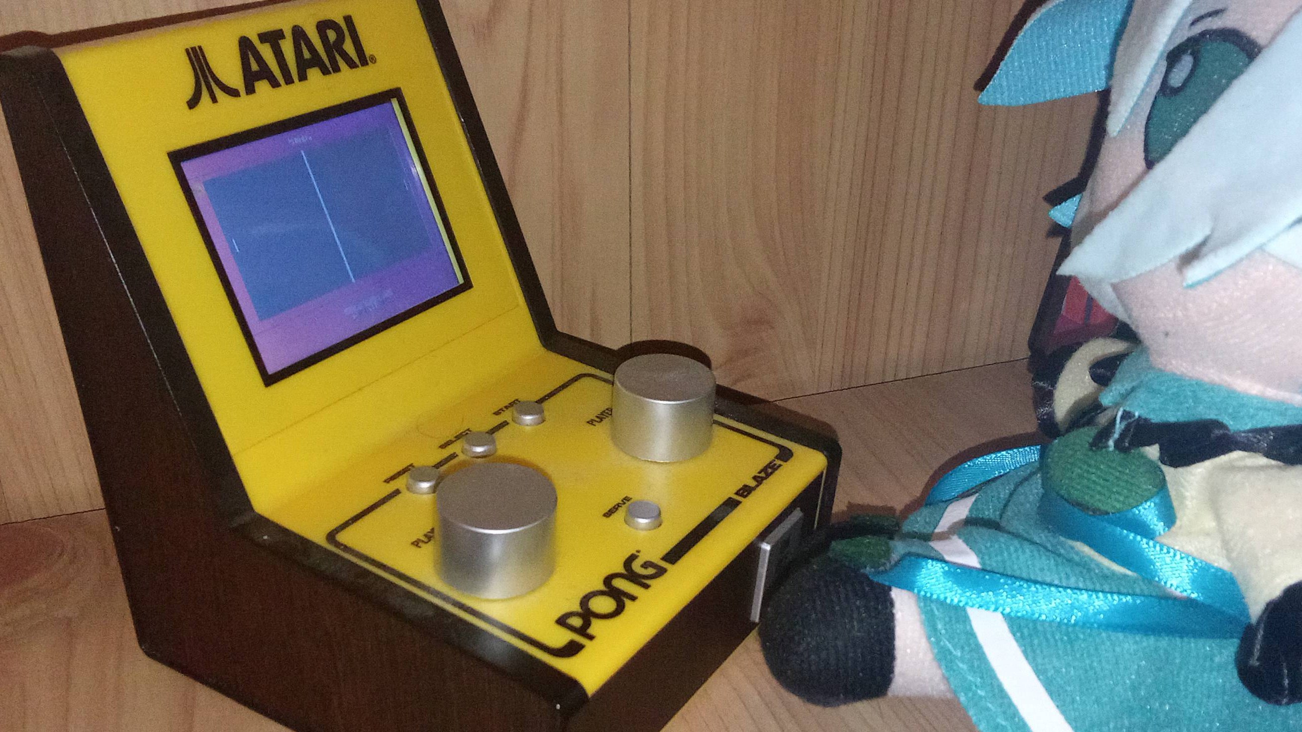 It's not just a Pong machine! You can do horse riding on it!