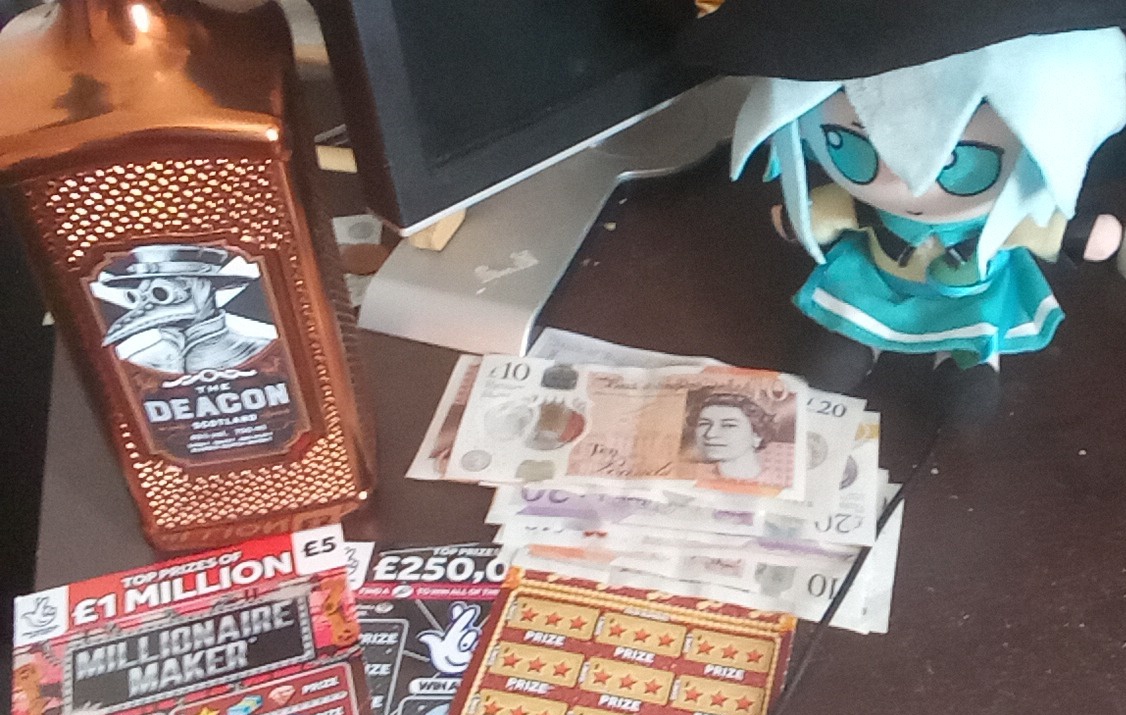 Well, technically it was MY birthday loot (no i did not get drunk that night)