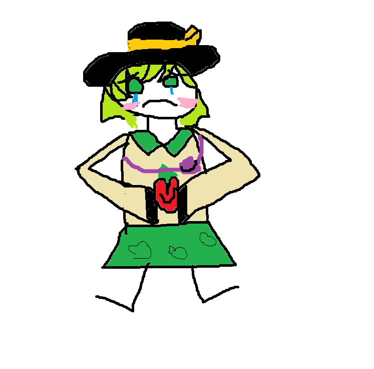 Koishi is SORRY she couldn't show her game more! She'll do better!